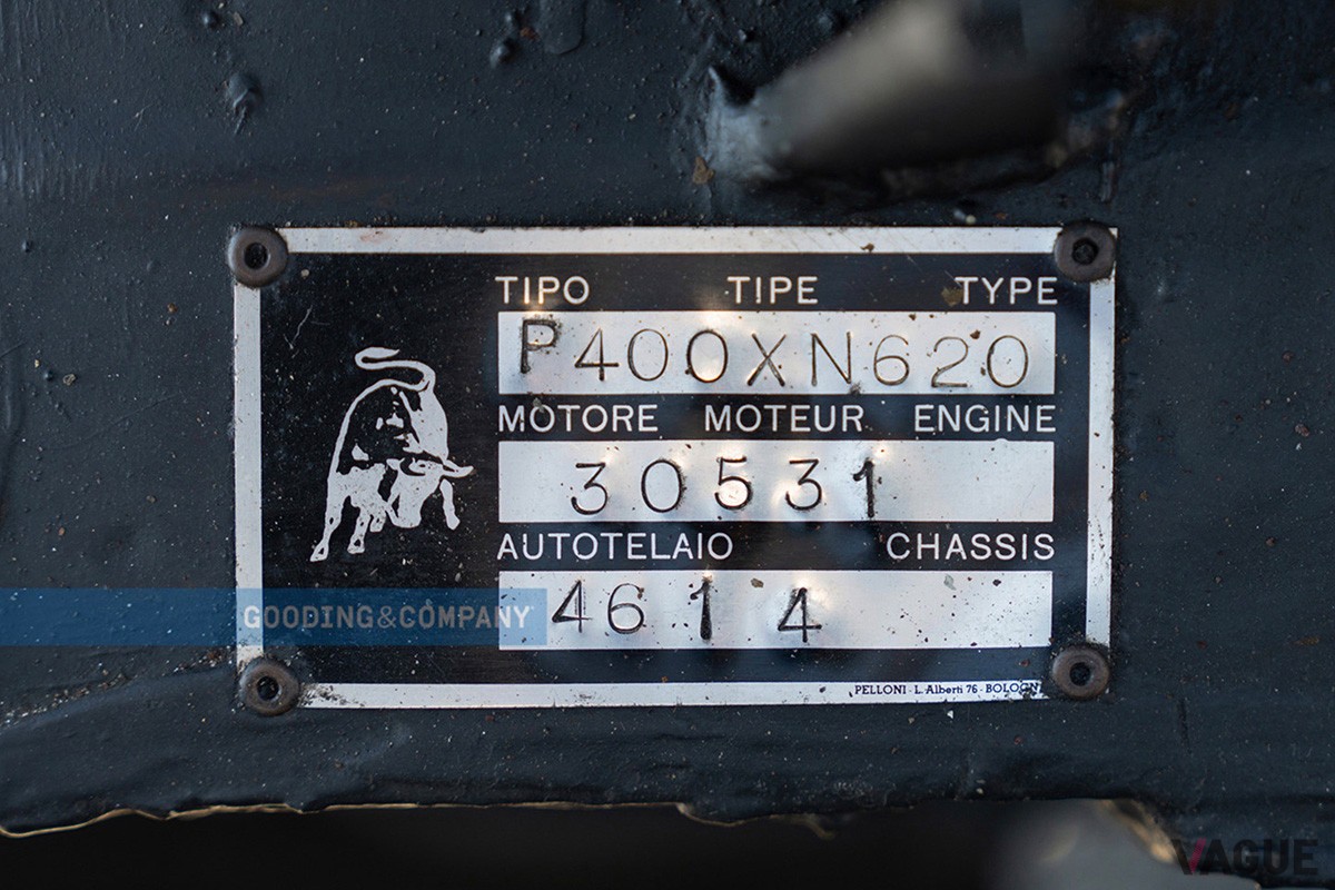 走行距離はわずか4万2000km強（C）Gooding＆Company