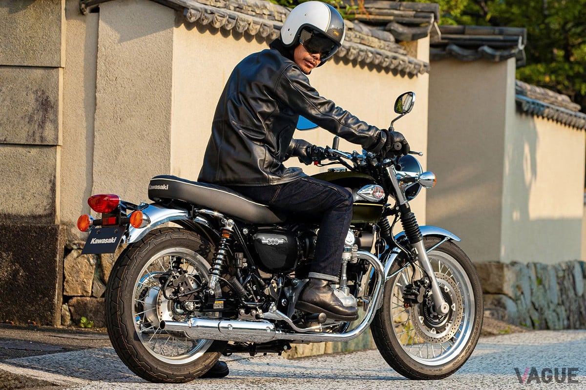 カワサキ「W800」の2025年モデル