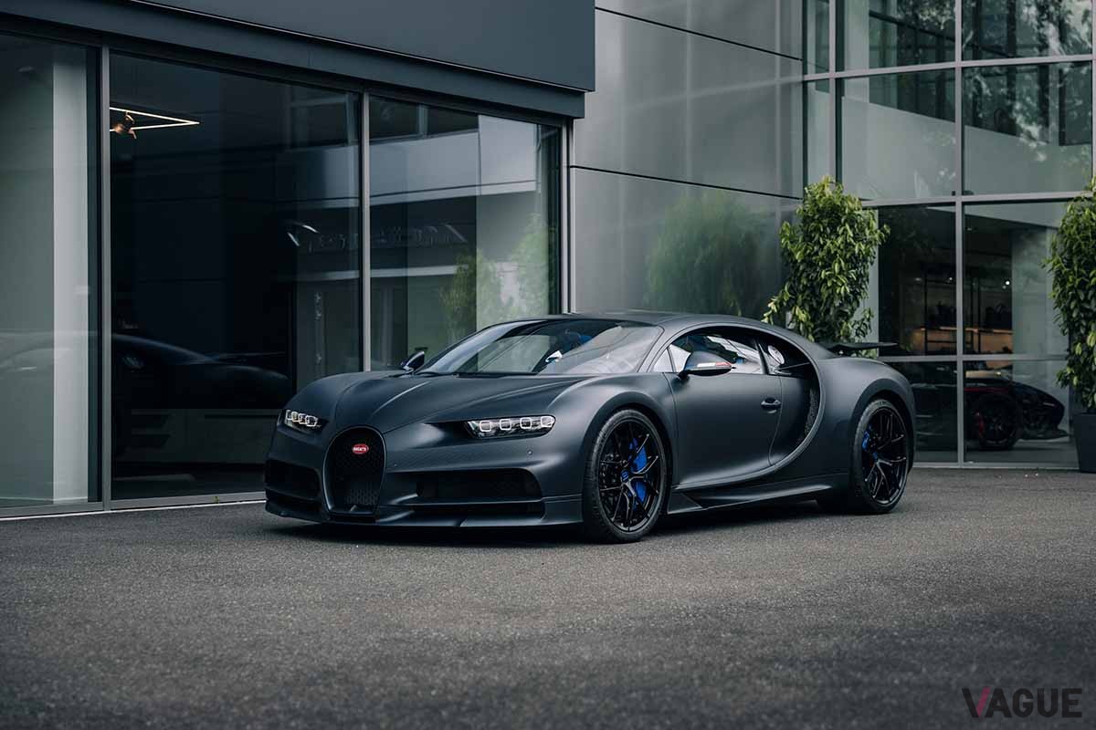 オークションに登場した2019年式ブガッティ「シロンスポーツ'110 Ans Bugatti’」Keno Zache ©2023 Courtesy of RM Sotheby's