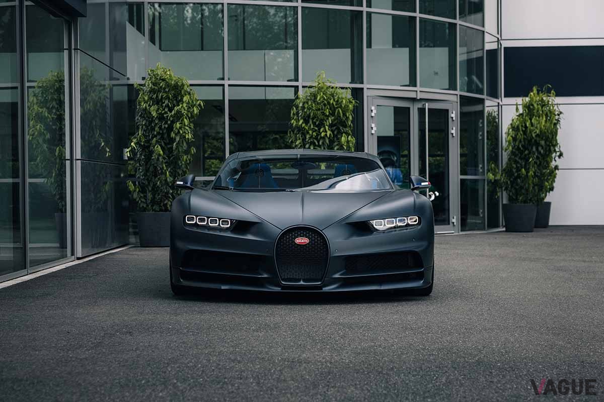 オークションに登場した2019年式ブガッティ「シロンスポーツ'110 Ans Bugatti’」Keno Zache ©2023 Courtesy of RM Sotheby's