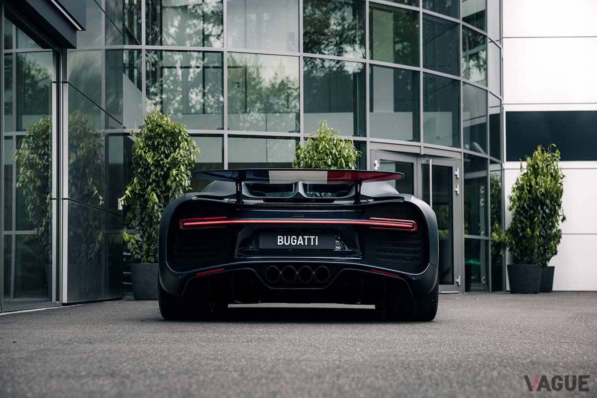 オークションに登場した2019年式ブガッティ「シロンスポーツ'110 Ans Bugatti’」Keno Zache ©2023 Courtesy of RM Sotheby's