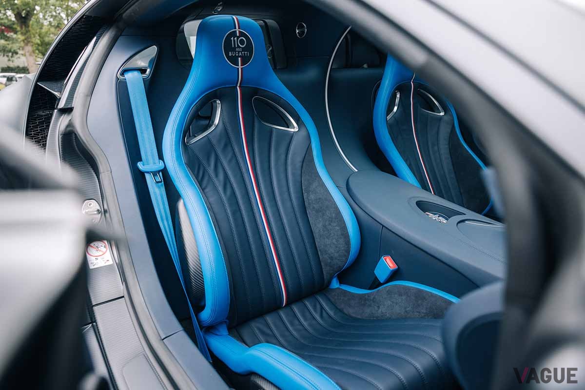 オークションに登場した2019年式ブガッティ「シロンスポーツ'110 Ans Bugatti’」Keno Zache ©2023 Courtesy of RM Sotheby's