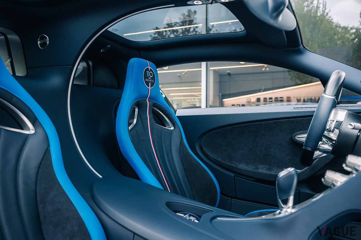 オークションに登場した2019年式ブガッティ「シロンスポーツ'110 Ans Bugatti’」Keno Zache ©2023 Courtesy of RM Sotheby's