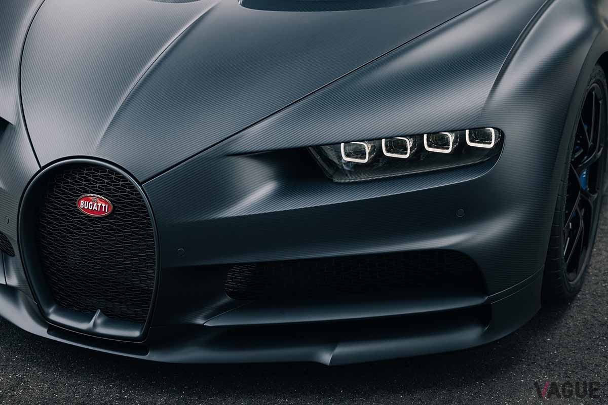 オークションに登場した2019年式ブガッティ「シロンスポーツ'110 Ans Bugatti’」Keno Zache ©2023 Courtesy of RM Sotheby's