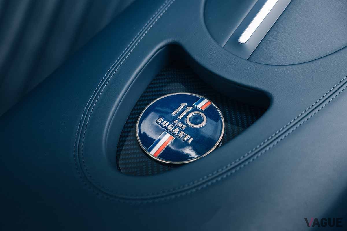 オークションに登場した2019年式ブガッティ「シロンスポーツ'110 Ans Bugatti’」Keno Zache ©2023 Courtesy of RM Sotheby's