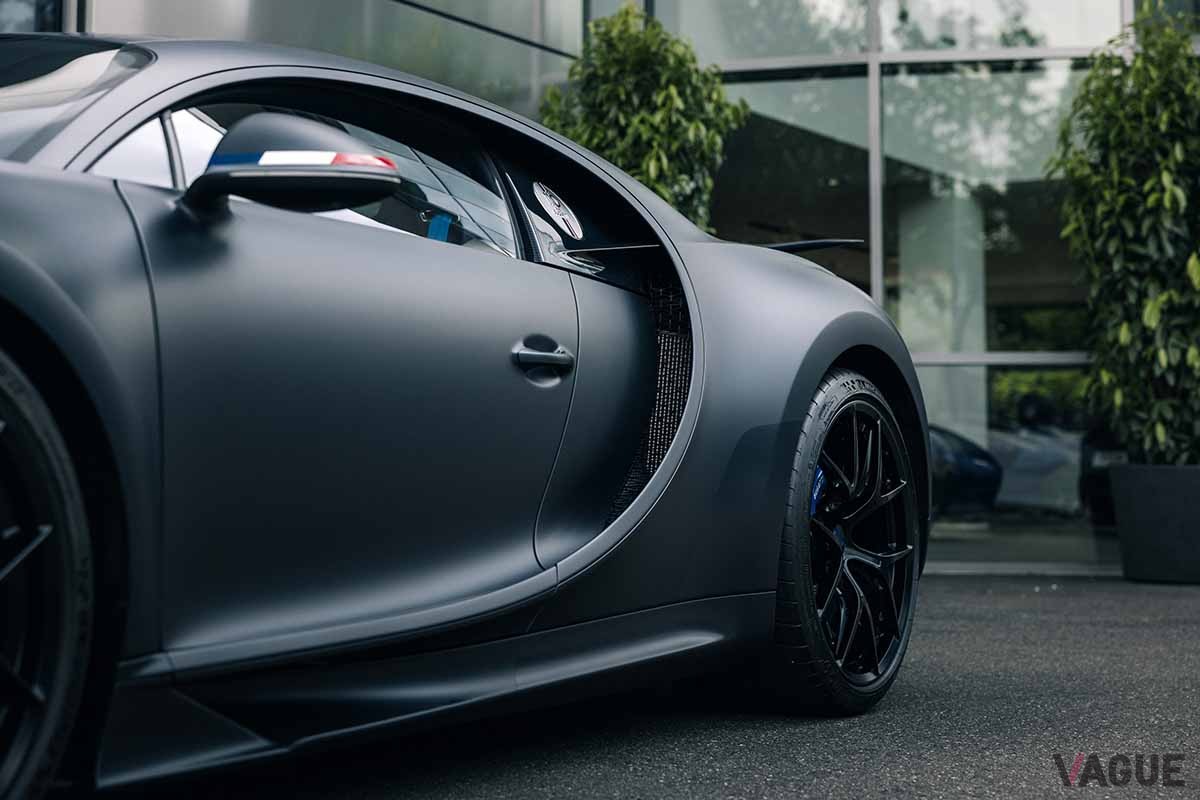 オークションに登場した2019年式ブガッティ「シロンスポーツ'110 Ans Bugatti’」Keno Zache ©2023 Courtesy of RM Sotheby's