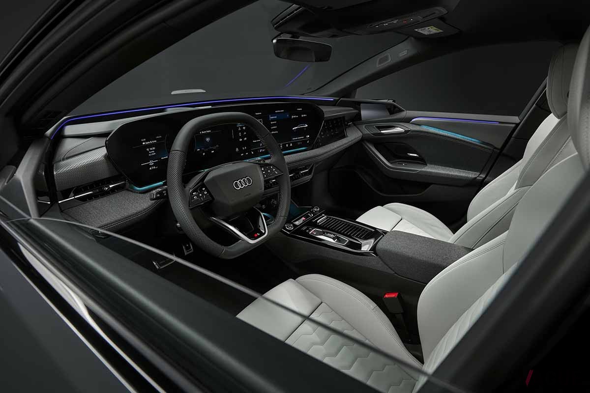アウディ新型「A6 e-tron」アバントのインテリア