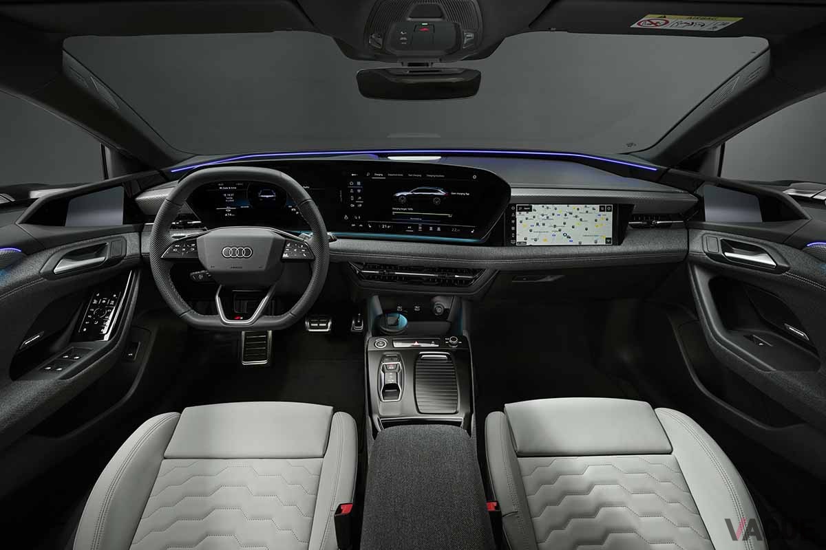 アウディ新型「A6 e-tron」アバントのインテリア
