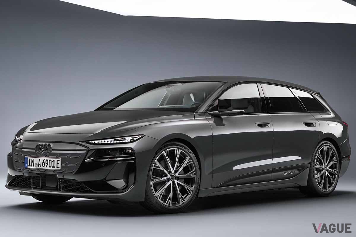 アウディ新型「A6 e-tron」アバント