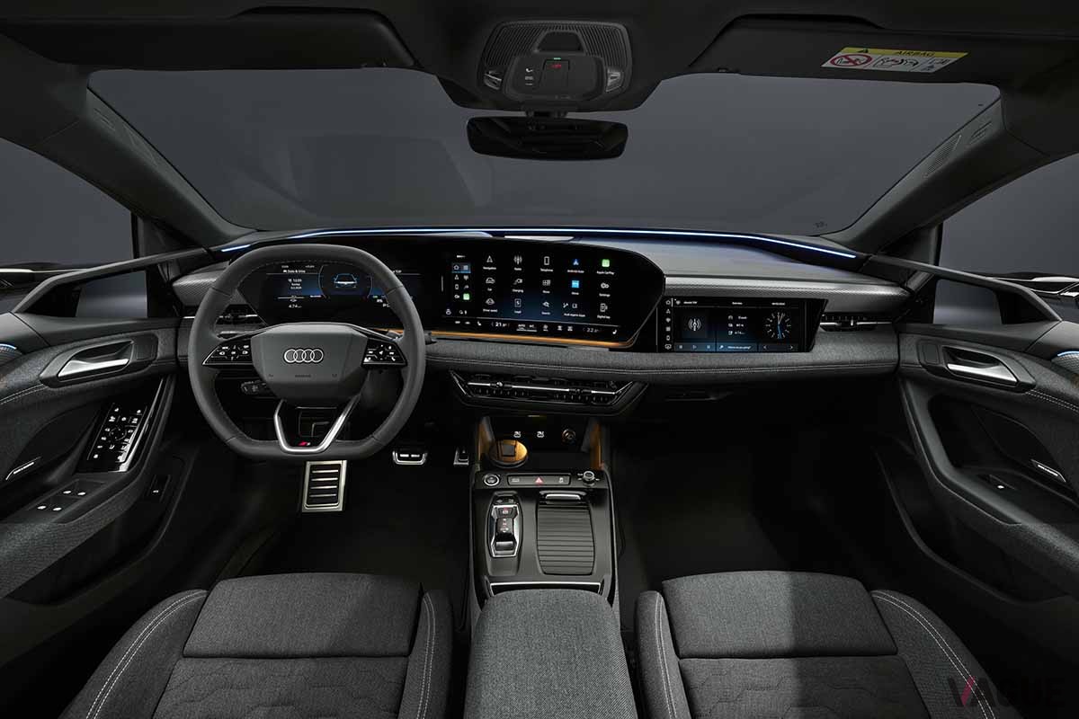 アウディ新型「A6 e-tron」スポーツバックのインテリア