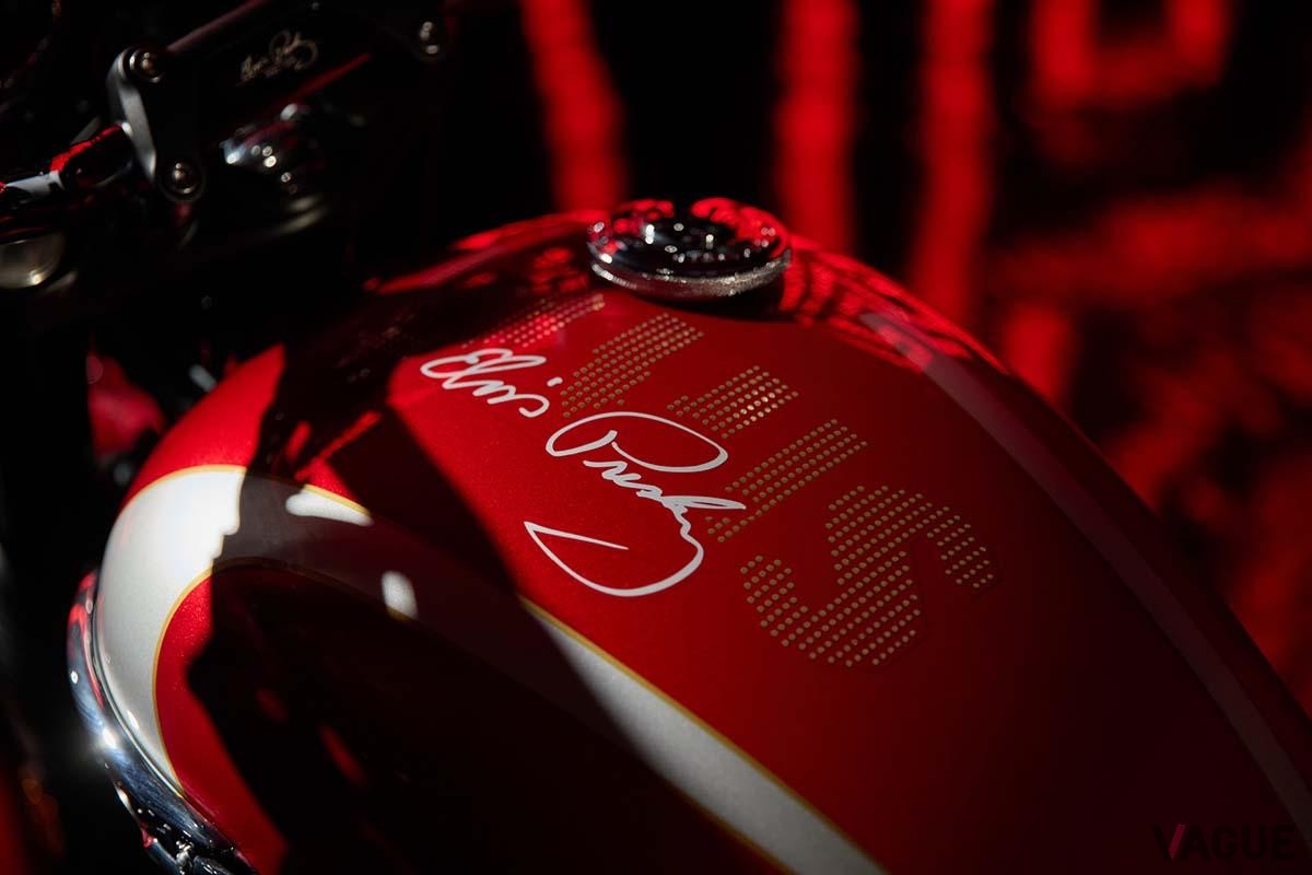 トライアンフの限定車「ボンネビル T120 エルヴィス・プレスリー リミテッド エディション」