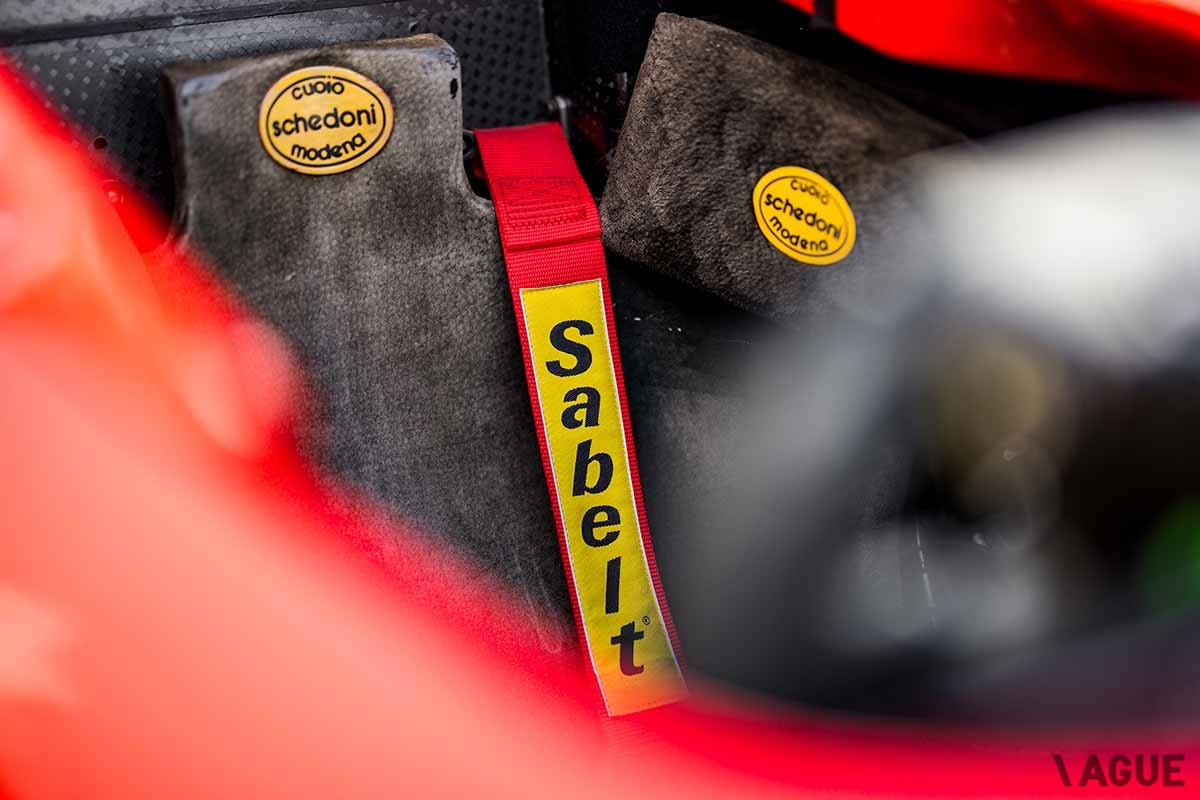 オークションに登場したフェラーリ「F2001b」。伝説のF1ドライバー、ミハエル・シューマッハ選手が操縦したマシンだTrevor Thompson ©2024 Courtesy of RM Sotheby's