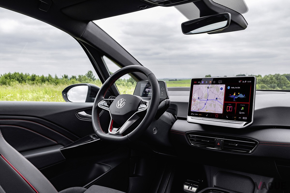 欧州で登場したフォルクスワーゲン新型「ID.3 GTXパフォーマンス」のインテリア