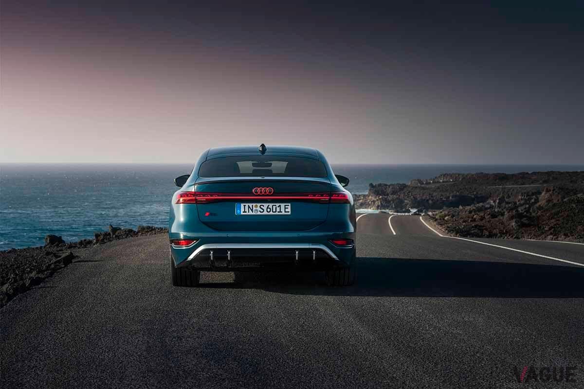 世界初公開されたアウディ新型「S6スポーツバックe-tron」