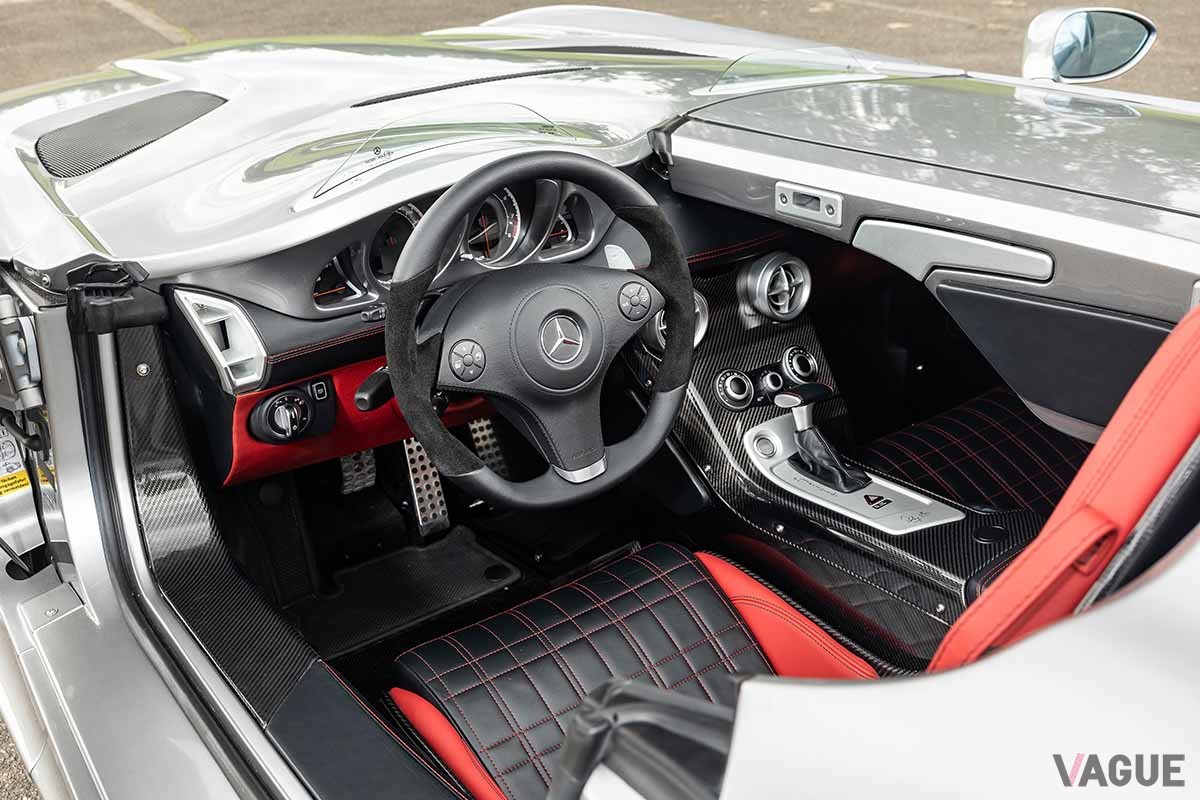 海外オークションに登場した2010年式メルセデス・ベンツ「SLRマクラーレン スターリング・モス」Peter Singhof ©2024 Courtesy of RM Sotheby's
