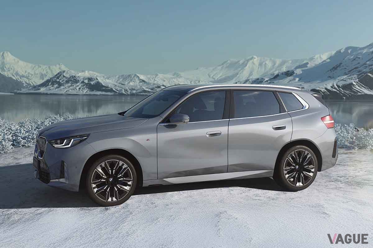 中国市場向けBMW新型「X3」。ロングホイールベース化されている