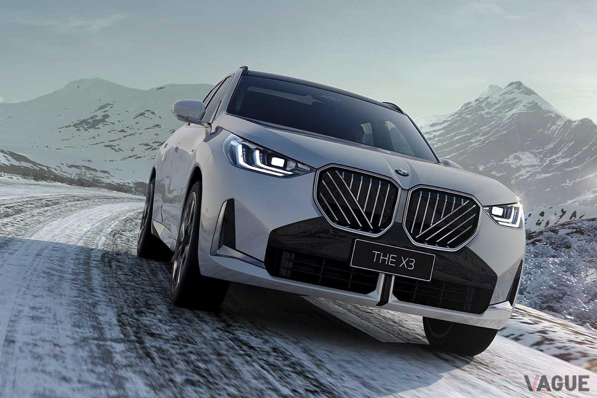 中国市場向けBMW新型「X3」。ロングホイールベース化されている