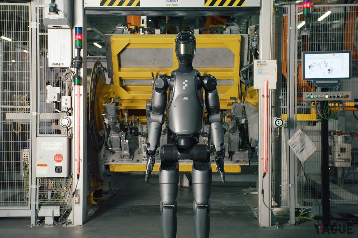 BMWスパルタンバーグ工場でクルマを製造するテストに成功したヒューマノイドロボット「フィギュア02」