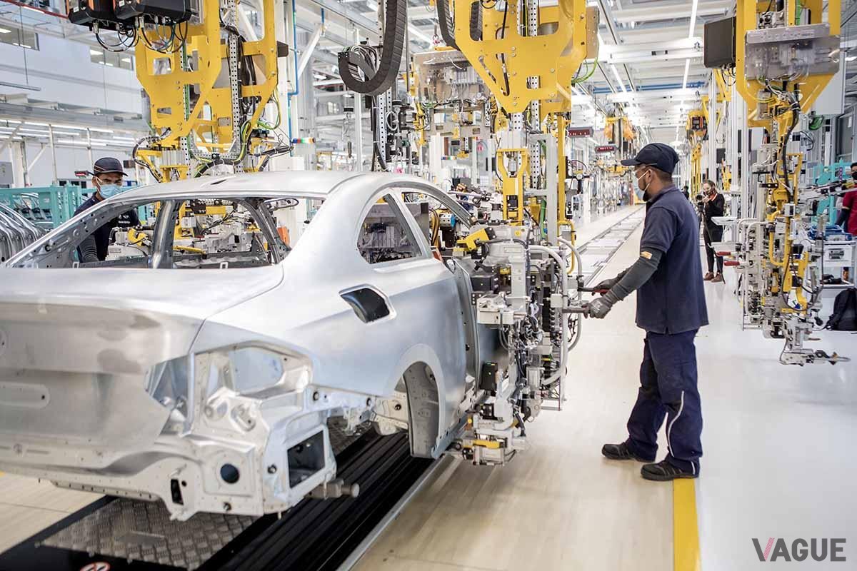 BMW工場の様子
