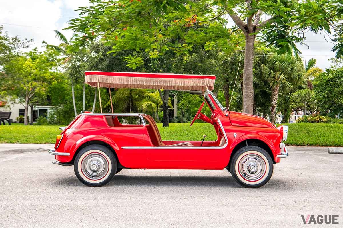 オークションに登場した1959年式フィアット「500ジョリー」 Jorge Guasso ©2024 Courtesy of RM Sotheby's
