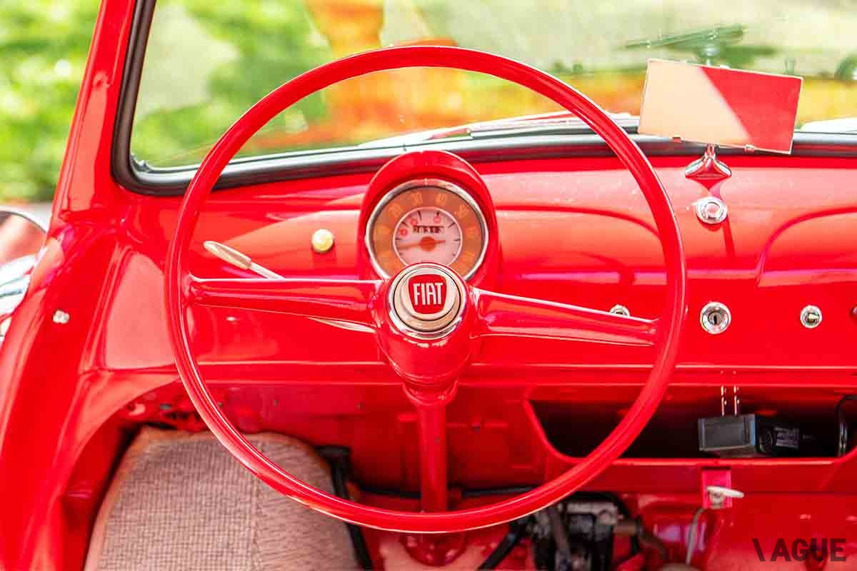 オークションに登場した1959年式フィアット「500ジョリー」 Jorge Guasso ©2024 Courtesy of RM Sotheby's