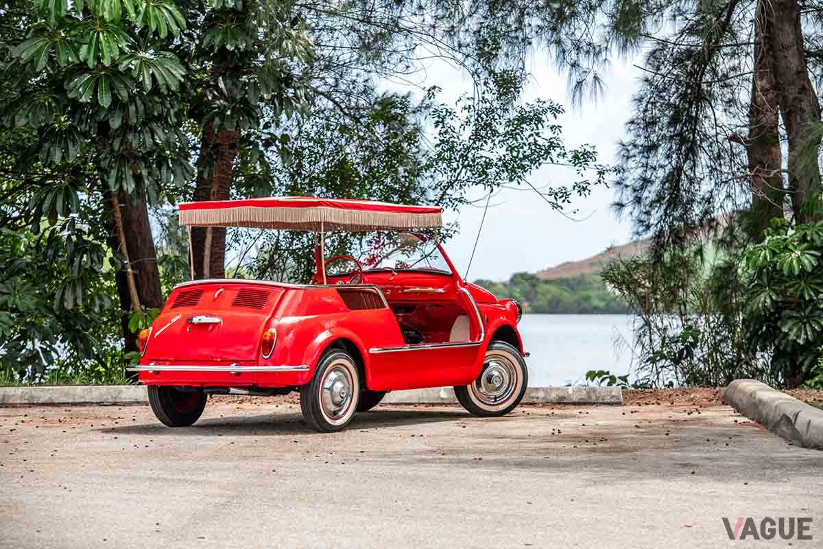 オークションに登場した1959年式フィアット「500ジョリー」 Jorge Guasso ©2024 Courtesy of RM Sotheby's