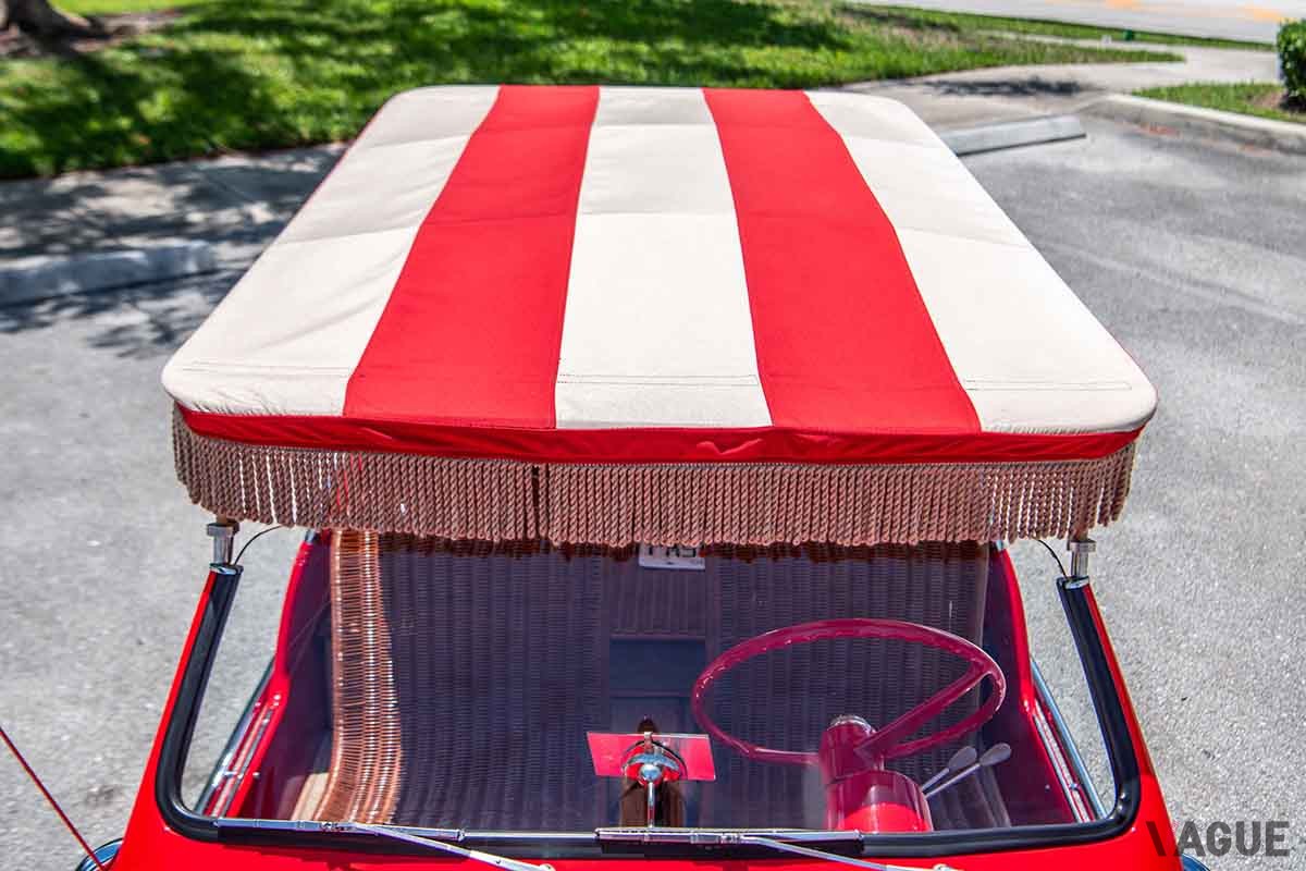オークションに登場した1959年式フィアット「500ジョリー」 Jorge Guasso ©2024 Courtesy of RM Sotheby's