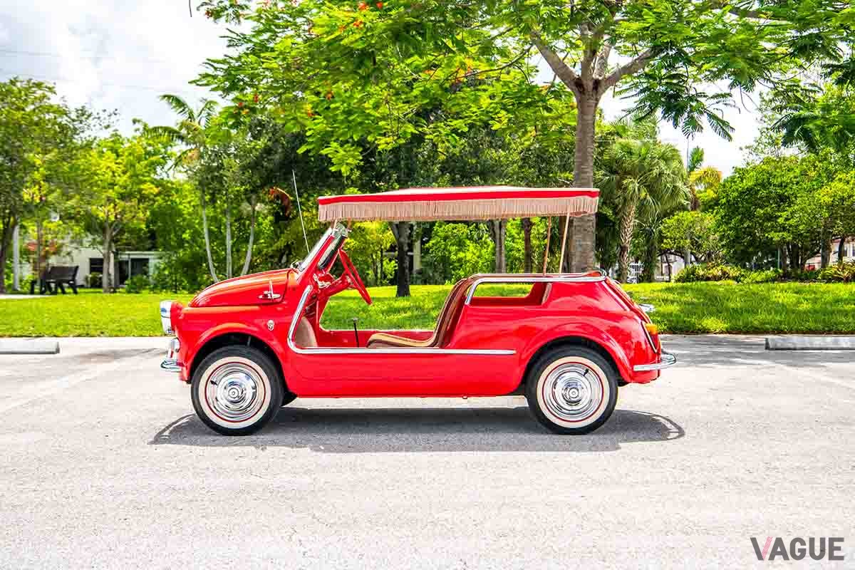 オークションに登場した1959年式フィアット「500ジョリー」 Jorge Guasso ©2024 Courtesy of RM Sotheby's