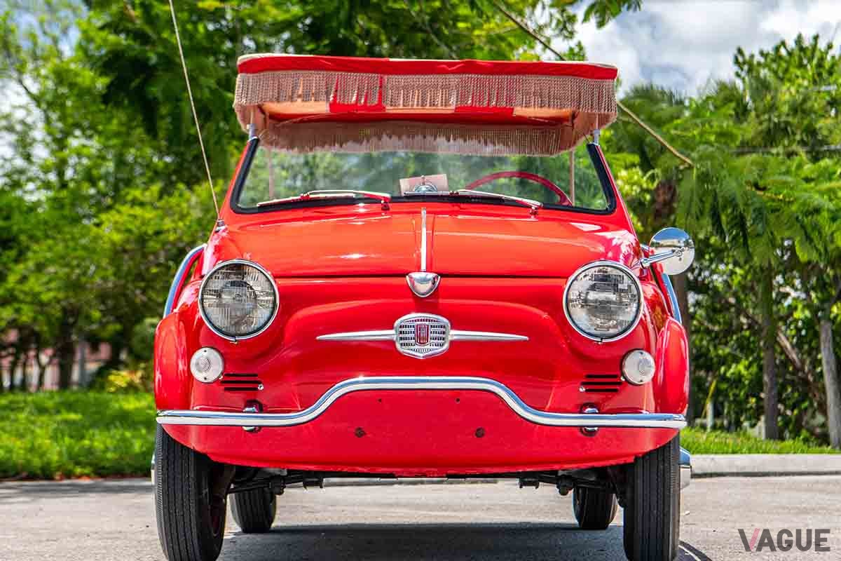 オークションに登場した1959年式フィアット「500ジョリー」 Jorge Guasso ©2024 Courtesy of RM Sotheby's