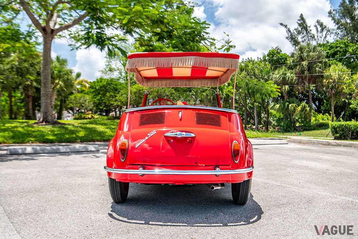 オークションに登場した1959年式フィアット「500ジョリー」 Jorge Guasso ©2024 Courtesy of RM Sotheby's