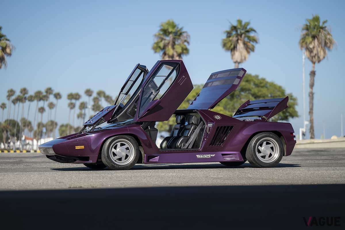 伝説のアメリカンスーパーカー ベクター「W8」Robin Adams ©2024 Courtesy of RM Sotheby's
