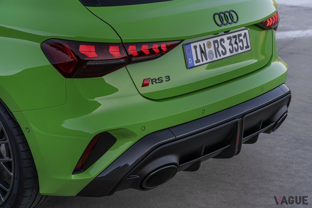 欧州で発表されたアウディ改良新型「RS3スポーツバック」