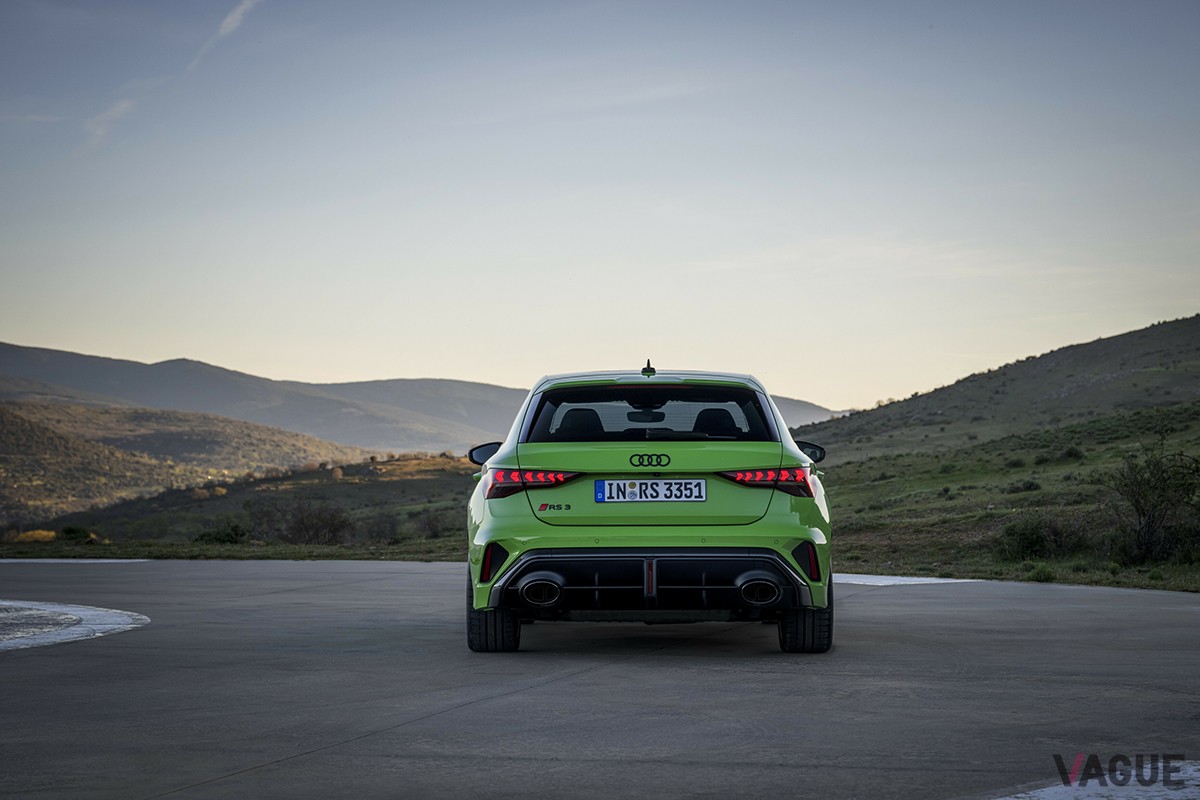 欧州で発表されたアウディ改良新型「RS3スポーツバック」