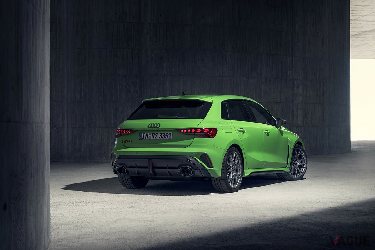 欧州で発表されたアウディ改良新型「RS3スポーツバック」