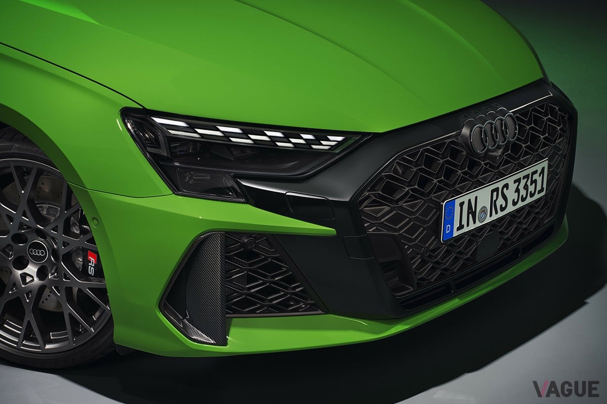 欧州で発表されたアウディ改良新型「RS3スポーツバック」