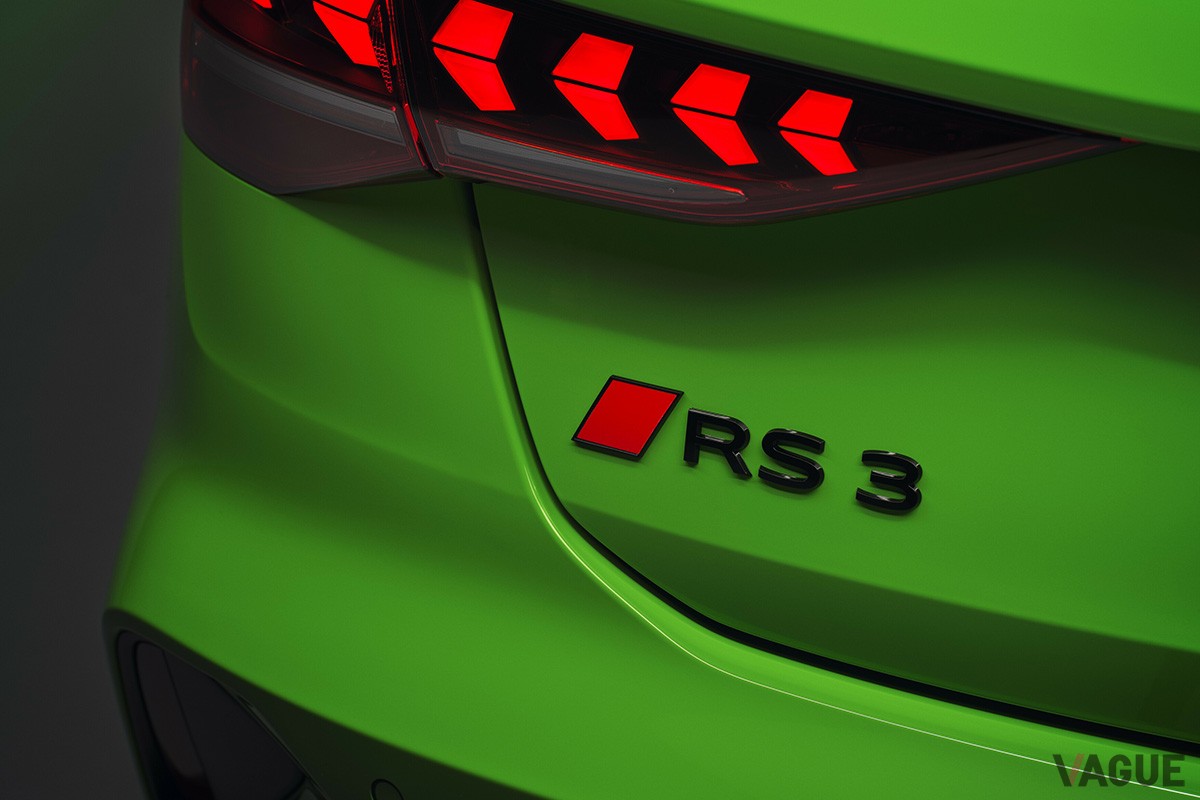 欧州で発表されたアウディ改良新型「RS3スポーツバック」