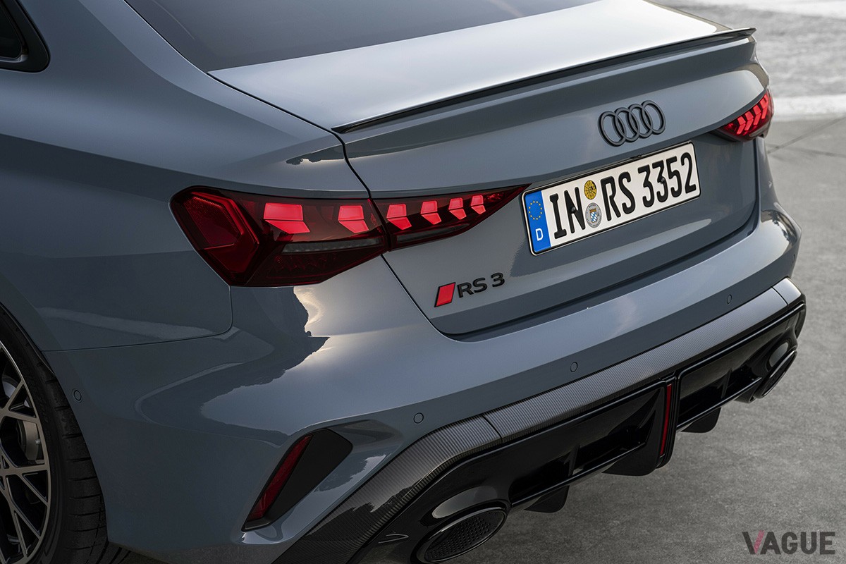 欧州で発表されたアウディ改良新型「RS3セダン」