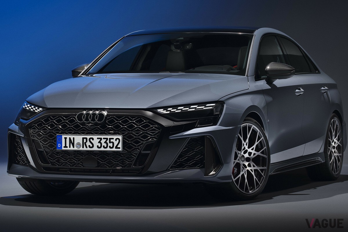 欧州で発表されたアウディ改良新型「RS3セダン」