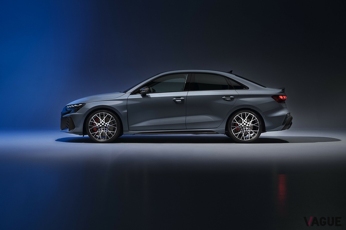 欧州で発表されたアウディ改良新型「RS3セダン」