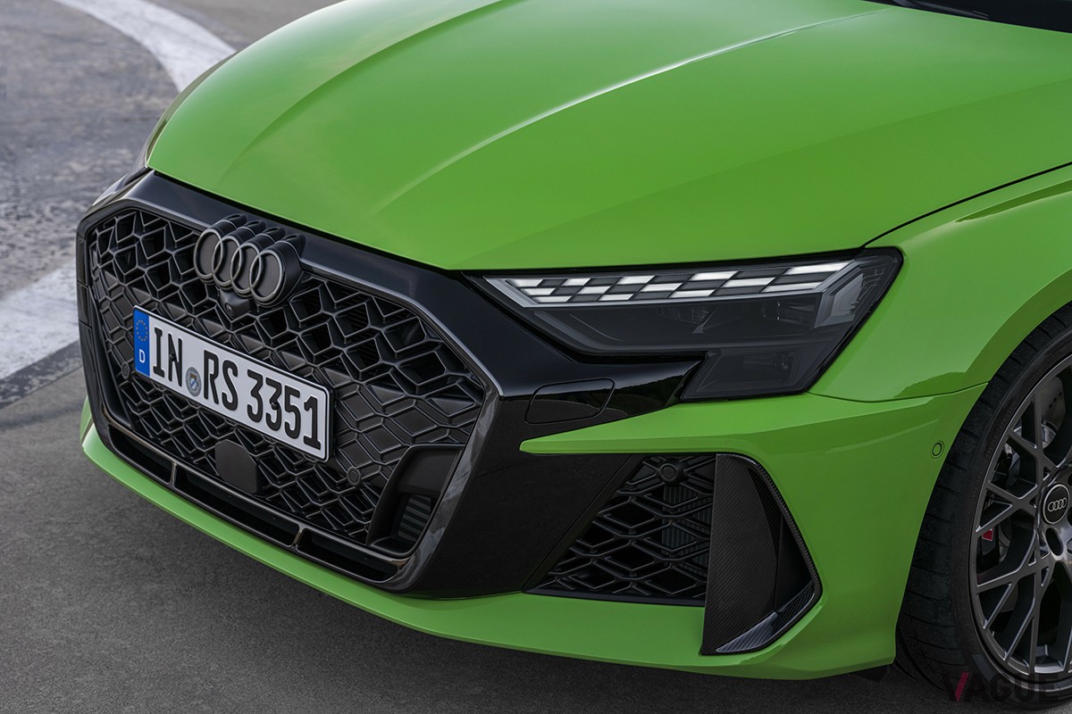 欧州で発表されたアウディ改良新型「RS3スポーツバック」