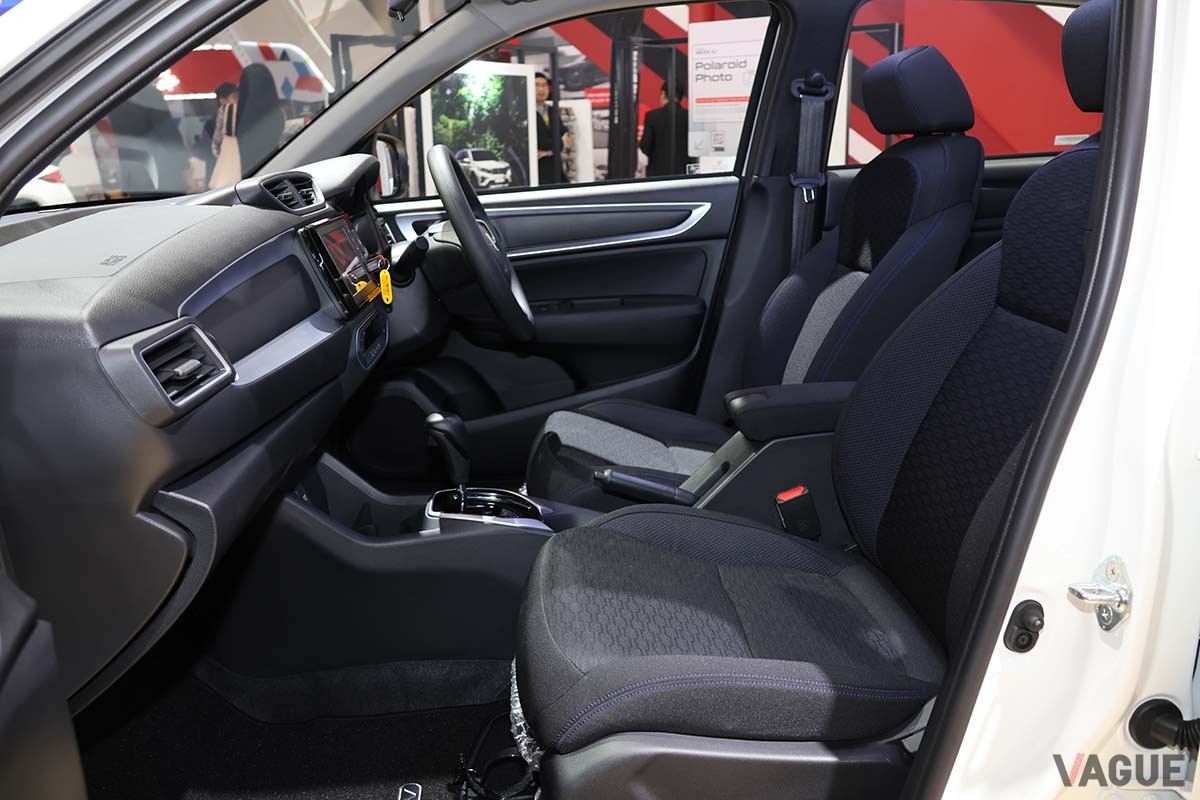 インドネシア国際モーターショーで見かけたホンダ新型「WR-V」のインテリア