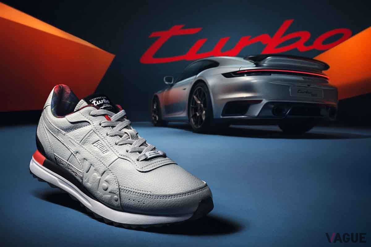 ポルシェ「911ターボ」生誕50周年を記念した、ポルシェ×プーマの限定スニーカー