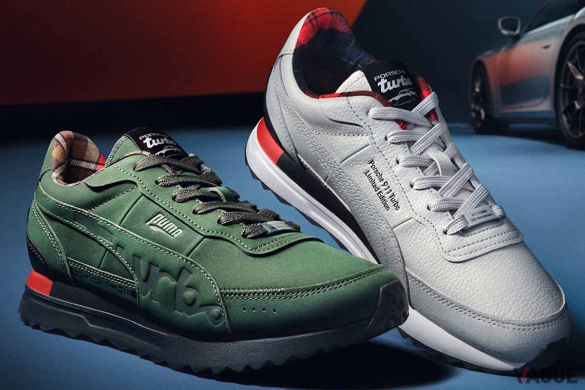 ポルシェ「911ターボ」生誕50周年を記念した、ポルシェ×プーマの限定スニーカー