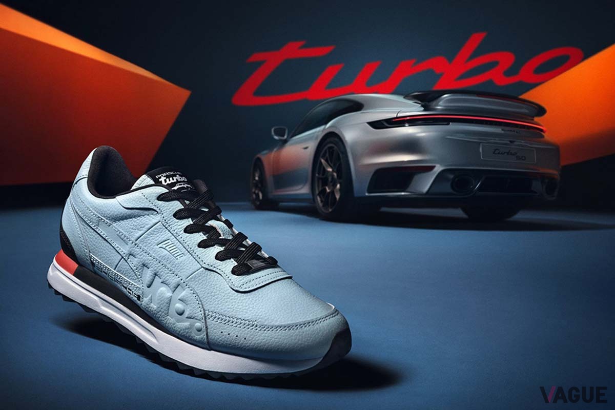 ポルシェ「911ターボ」生誕50周年を記念した、ポルシェ×プーマの限定スニーカー