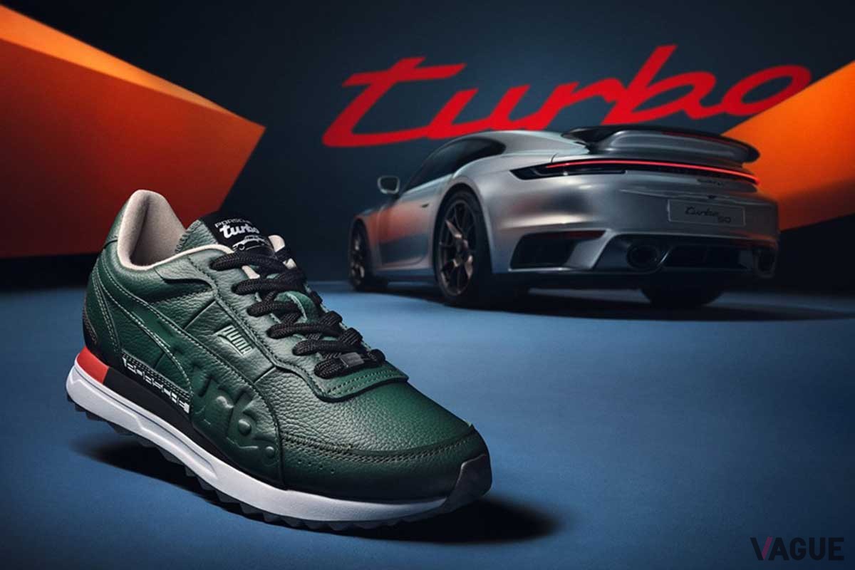 ポルシェ「911ターボ」生誕50周年を記念した、ポルシェ×プーマの限定スニーカー