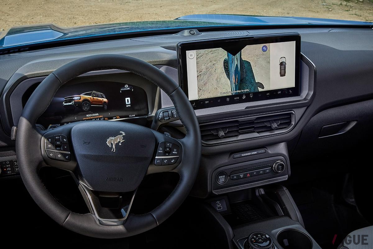 フォード「ブロンコスポーツ」2025年モデルのインテリア