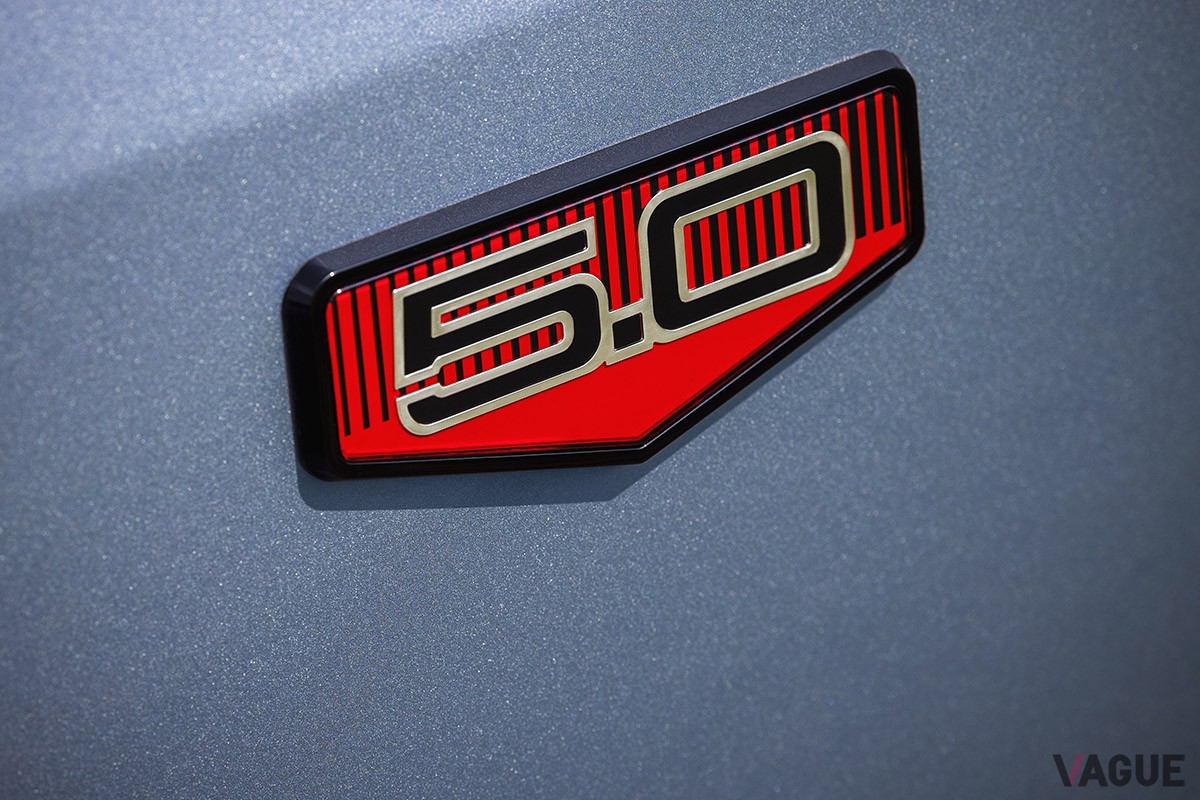 米国市場で登場したフォードの限定車「マスタング60周年記念パッケージ」（ブルターニュ・ブルー）