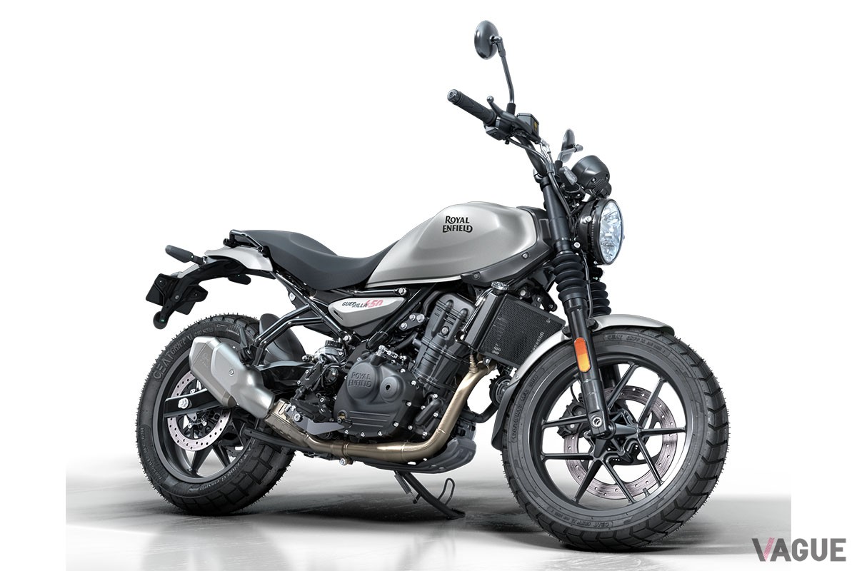 ロイヤルエンフィールドの新ロードスター「ゲリラ450」シリーズ