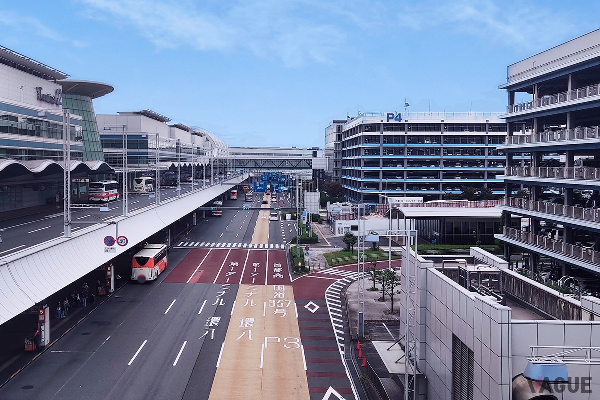 羽田空港駐車場。P3・P4は第2旅客ターミナル（ANA、エアドゥ、ソラシドエア、一部の国際線）が近い
