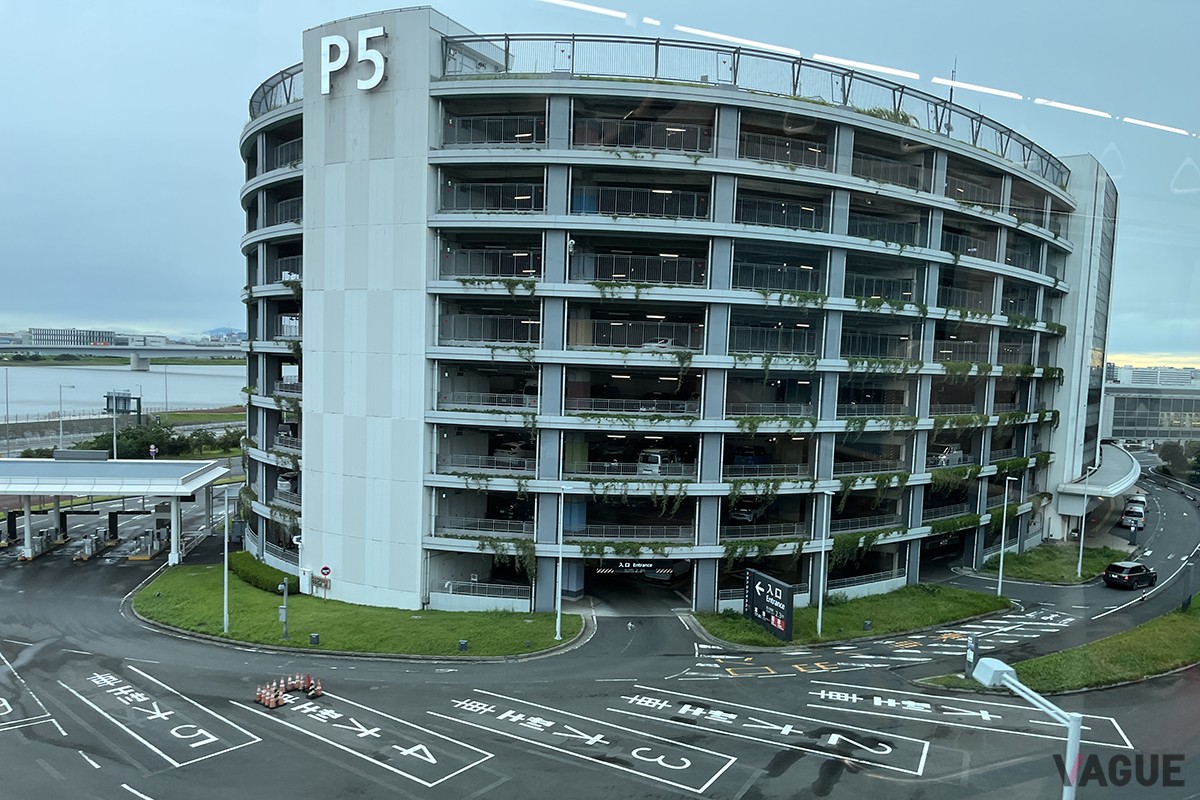 羽田空港駐車場。P5